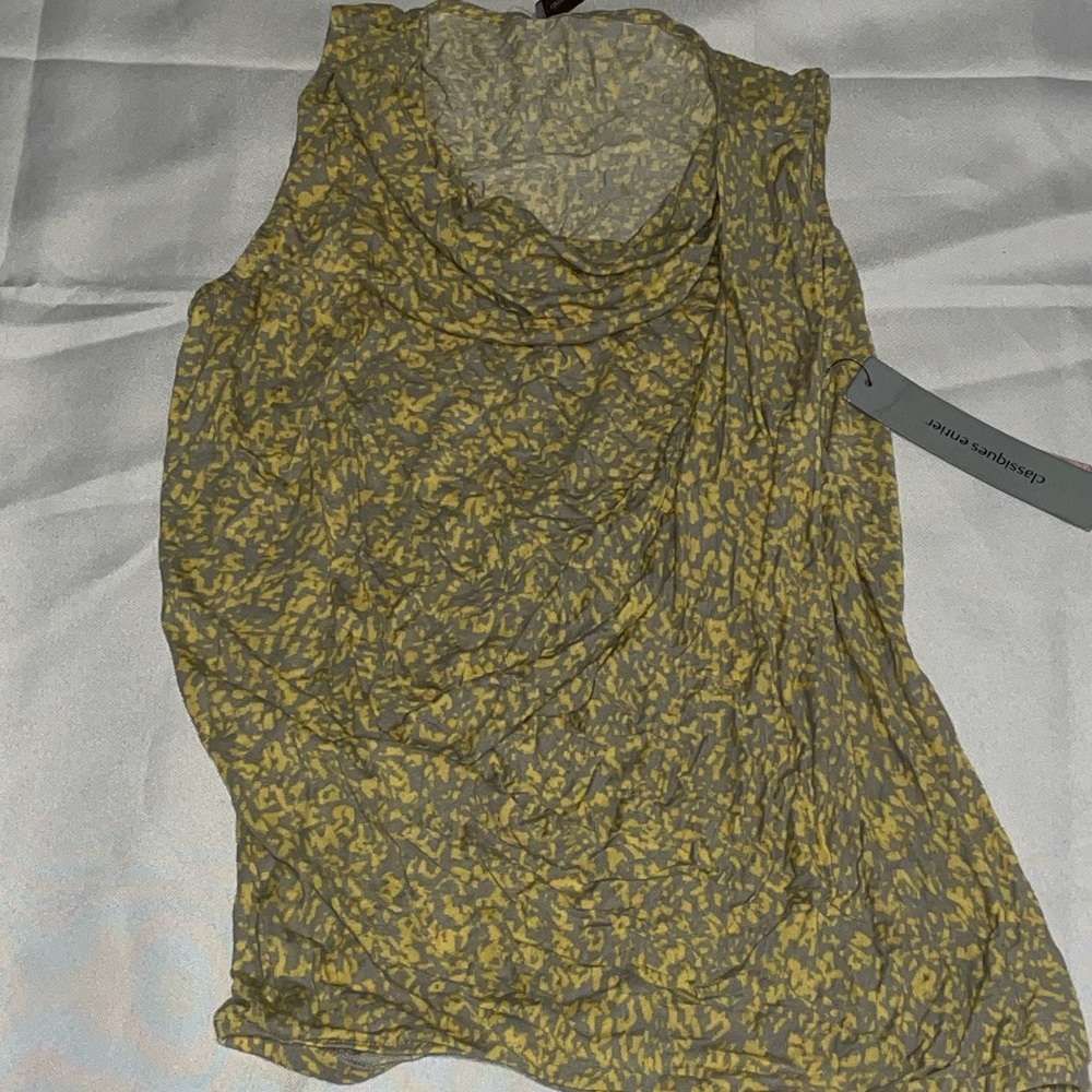 Cow neck blouse